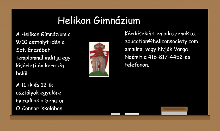 Helikon Gimnazium 2019 Hirdetés